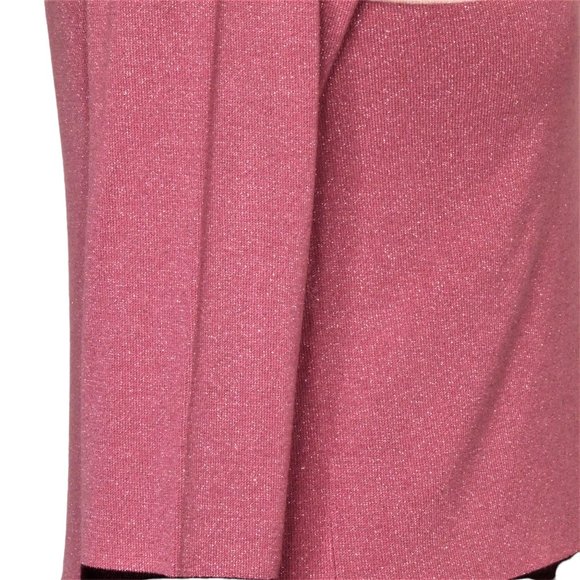 Ricki's Three Tone Pink / Burgundy/ Peach, boat neck Rayon blend sweate… - Picture 4 of 12